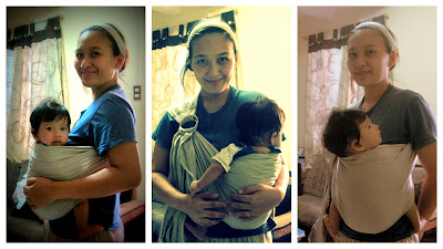 Newfound Happiness: Babywearing Positions